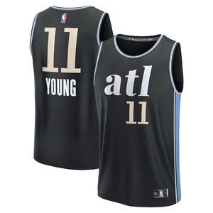 Trae Young Atlanta Hawks Fanatics Branded Youth Fast Break Jersey YXL NWT